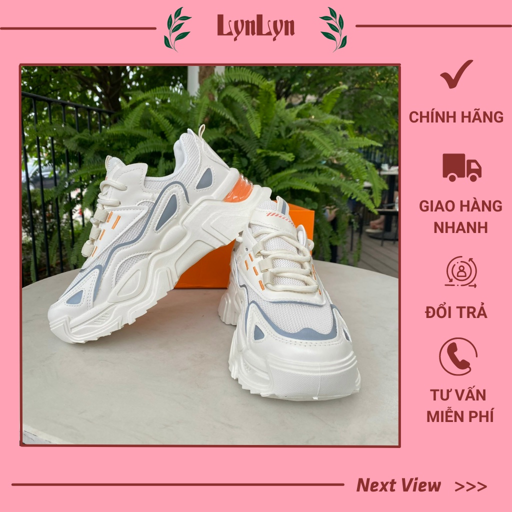 Giầy thể thao nữ ulzzang giày đế cao đi học đi chơi hot mới dễ mix đồ LynLyn Shoes giá rẻ