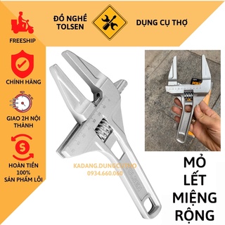 Mỏ lết đa năng, mỏ lết miệng rộng, mỏ lết nhà tắm tolen aluminium adjustable wrench 15303