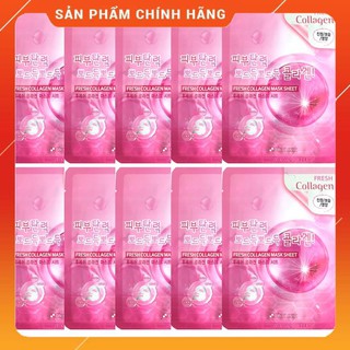 Combo 10 Túi Mặt nạ dưỡng da chiết xuất từ Collagen 3W Clinic Hàn Quốc [ Cam Kết Chính Hãng Hàn Quốc ]