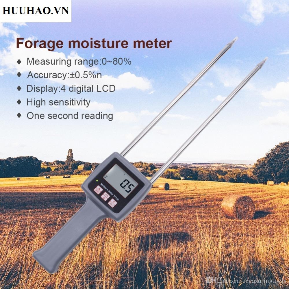 Máy đo độ ẩm hạt nhựa, đất, xà phòng TK-100