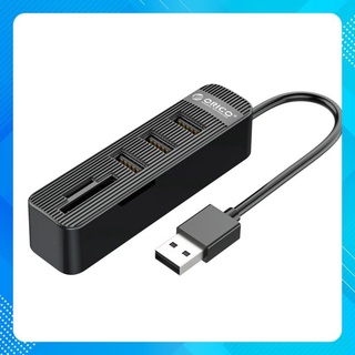 Hub chia usb orico 5in1 - twu2-3ast - 3 port usb 2.0 hub with 1 sd/tf card reader