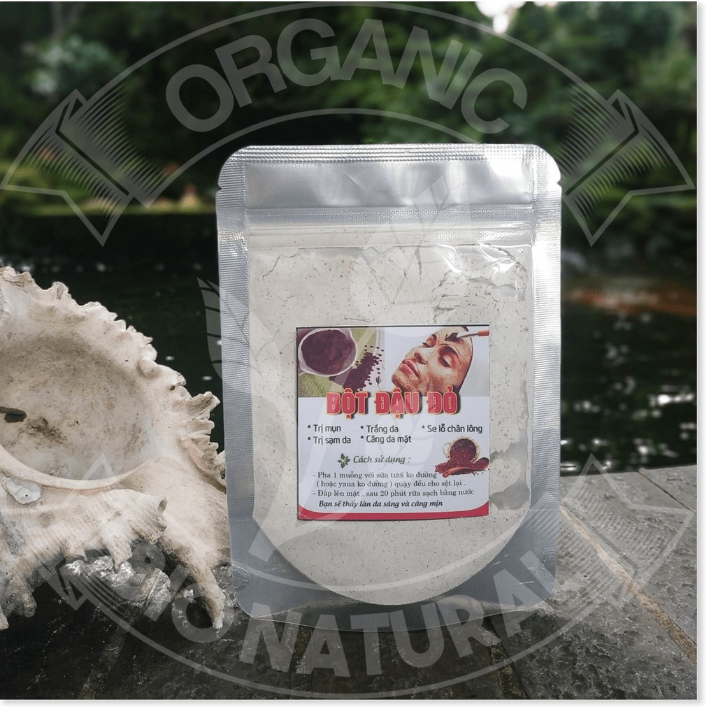 [HAMI NATURAL] Bột đắp mặt nạ Đậu Đỏ HANDMADE