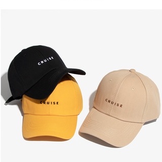 Nón Kết Cruise Form mềm mũ lưỡi trai thêu chữ