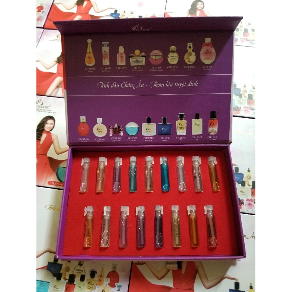 [CHÍNH HÃNG 100%] Nước Hoa Charme - Bộ Thử Mùi | BigBuy360 - bigbuy360.vn