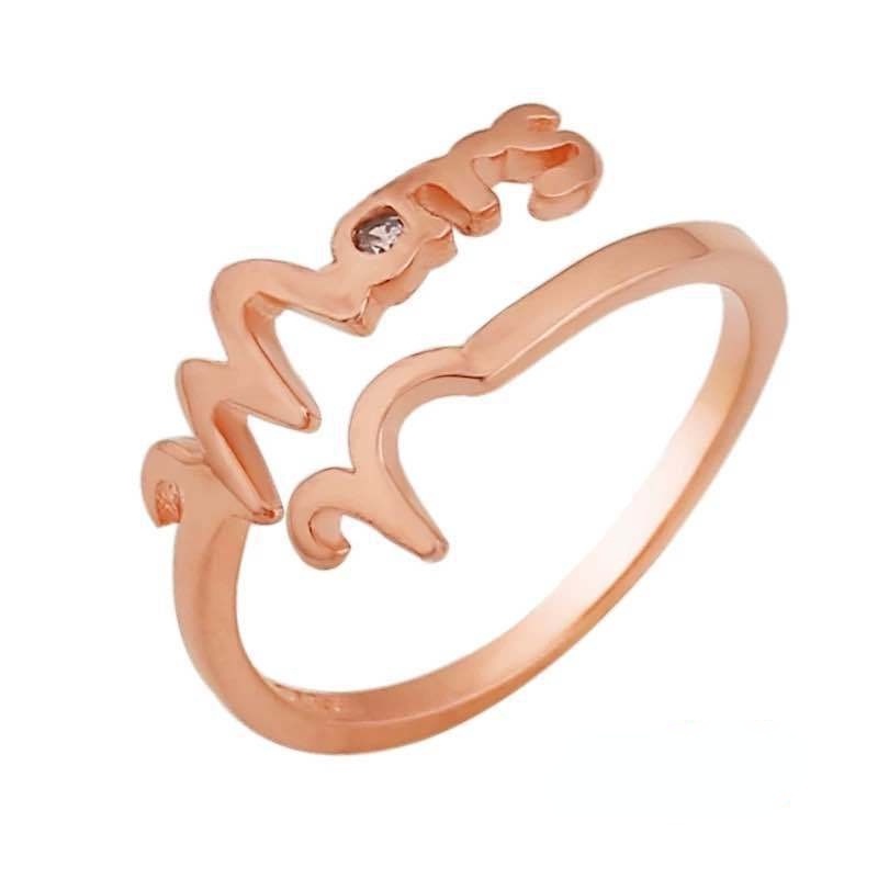 Nhẫn Đeo Tay Kim Loại Hình Cung Hoàng Đạo Thời Trang Cho Nữ