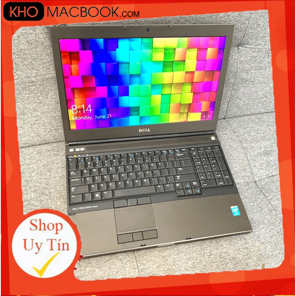 Laptop Dell Precision M4800 i7-4810MQ RAM 8GB SSD 256GB K2100 Màn 15'6 FHD [ BẢO HÀNH 1 - 12 THÁNG ] | WebRaoVat - webraovat.net.vn