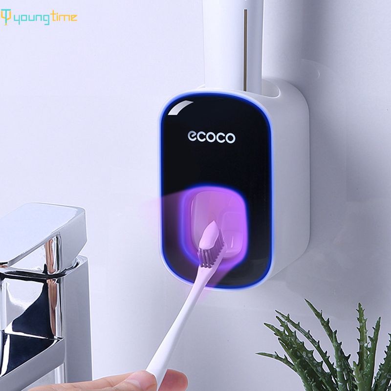 Wall-mounted automatic toothpaste squeezer Dụng Cụ Lấy Kem Đánh Răng Tự Động