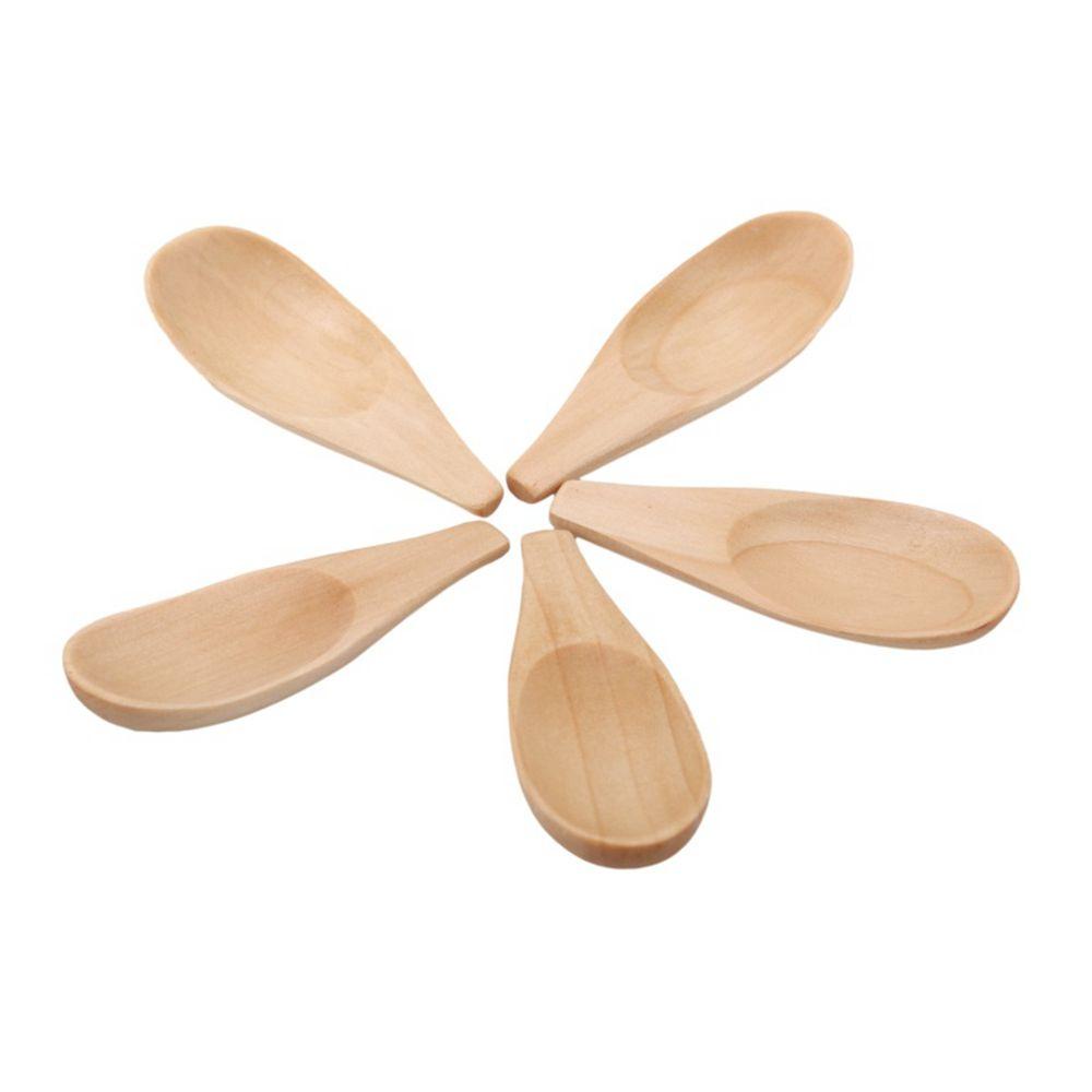 Set 5 Muỗng Gỗ Múc Gia Vị Đa Năng Tiện Dụng