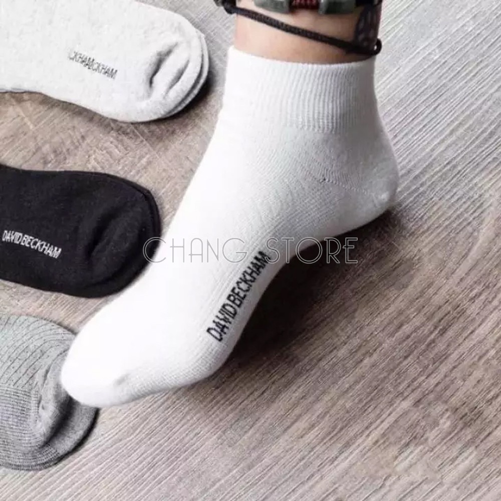 Hộp 4 đôi tất H&amp;M David Beckham xịn xò hàng chuẩn xịn cho nam mềm mại, thông thoáng