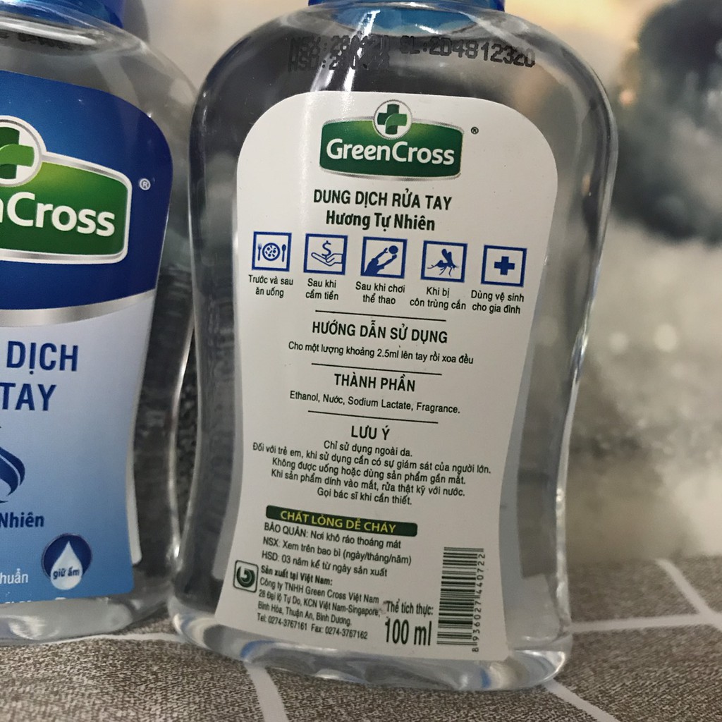 Green Croos Nước Rửa Tay Khô 100ml-Chính Hãng