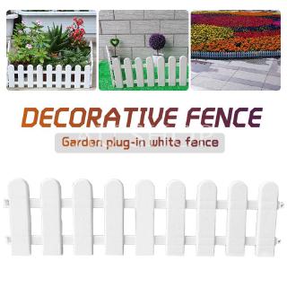 Phụ kiện hàng rào bằng nhựa xinh xắn cho trang trí chậu hoa/ cây thông Noel kích thước 50*13cm