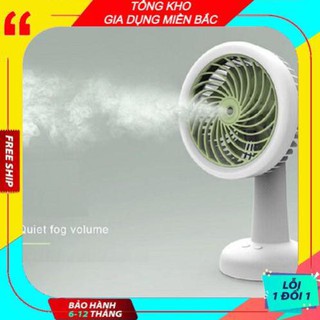 [FREESHIP]  QUẠT PHUN SƯƠNG MINIĐỂ BÀN, QUAT MINI 550FP05, HẠ NHIỆT MÙA HÈ LÀM ẨM KHÔNG KHÍ