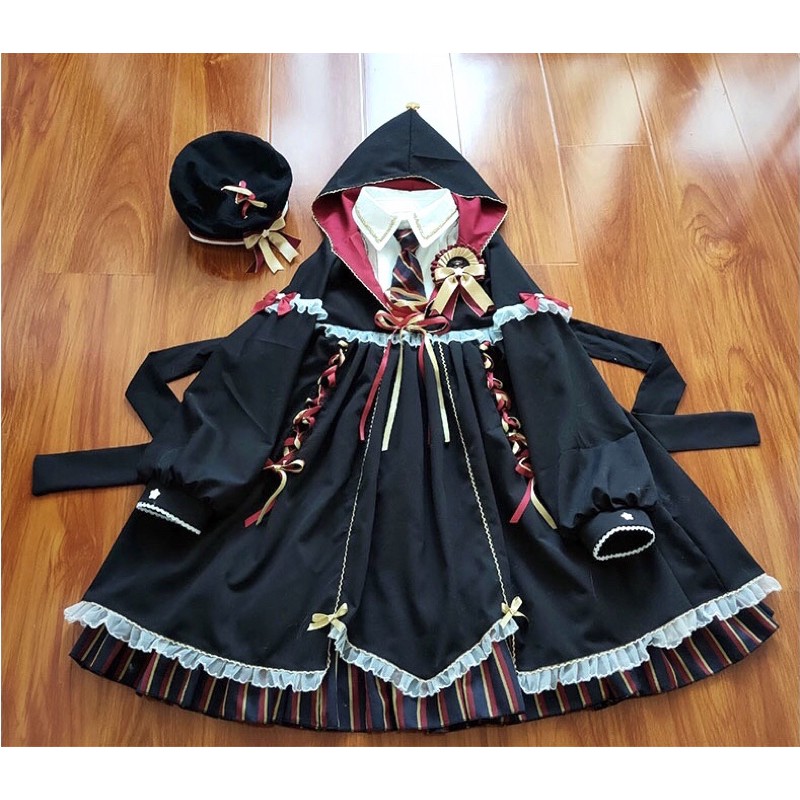 Fullset đầm OP Lolita switch Puppet Night chính hãng