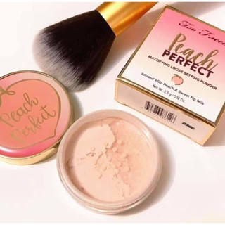 Phấn phủ bột Too Faced Peach Perfect Mattifying Loose
