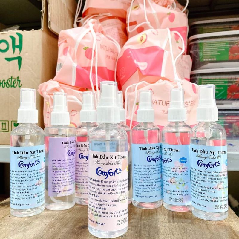 Tinh Dầu Xịt Thơm Quần áo Hương Comfort