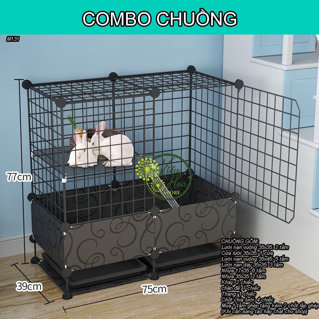 CHUỒNG QUÂY CHÓ MÈO  BÁN LẺ TỪNG TẤM THOẢI THÍCH SÁNG TẠO