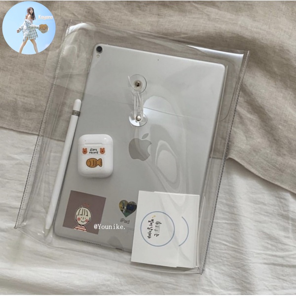 Túi Đựng Dây Cáp Sạc / Truyền Dữ Liệu Trong Suốt Phong Cách Hàn Quốc | BigBuy360 - bigbuy360.vn