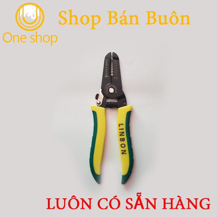 Kìm Tuốt Dây Điện Linbon