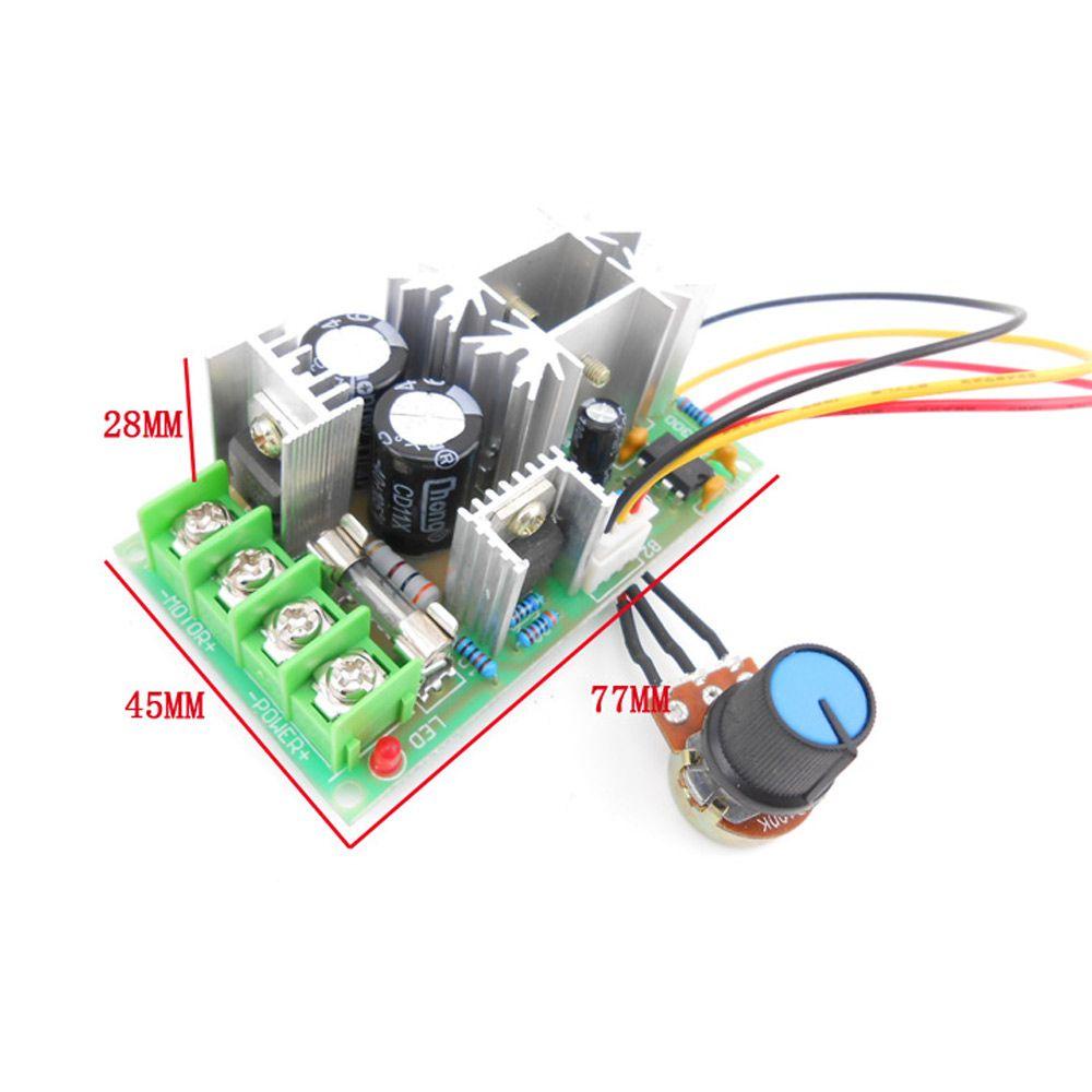 Bộ Điều Khiển Tốc Độ Động Cơ 20A 12V 24V 36V 48V