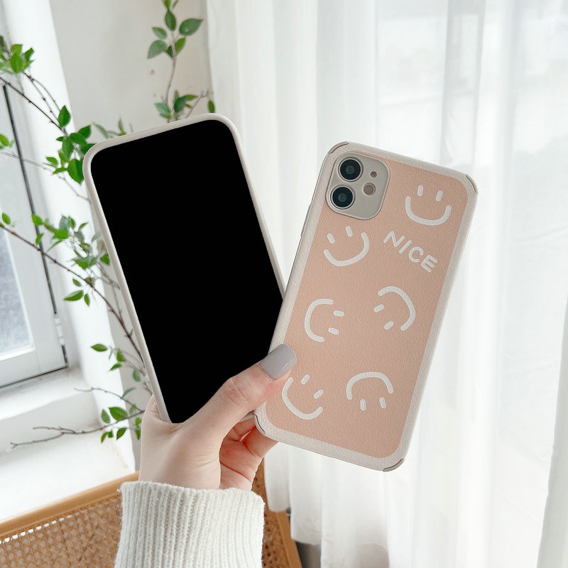 HUAWEI Nova 3i 7i 5T P30 P40 Lite Mate 30 Y7 Pro Y9 Prime 2019 Nice Smile Face TPU Case Anti-Fall Camera Protection Back Cover NZ14-15