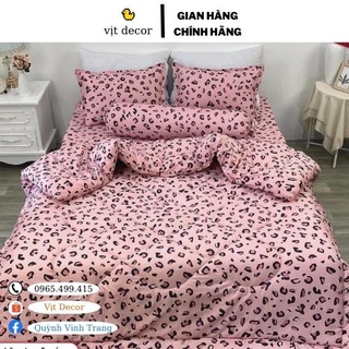 Bộ 5 món chăn phao Cotton Poly, Set 5 món chăn phao Cotton Poly miễn phí bo chun ga giường