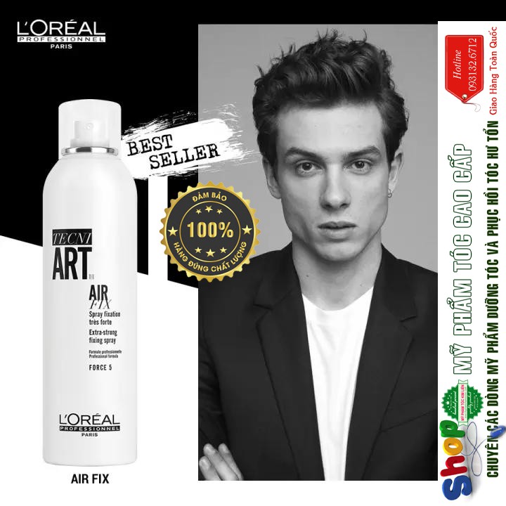 [L'oreal-chính hãng] Mousse tạo phồng và giữ nếp tóc L'oréal TECNI.ART FULL VOLUME EXTRA (Độ cứng: 5) - New