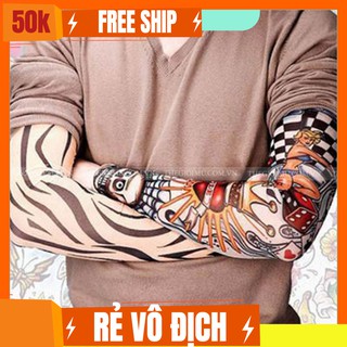 [TOP ĐỒ PHƯỢT RẺ] Găng tay hình xăm (1 đôi)