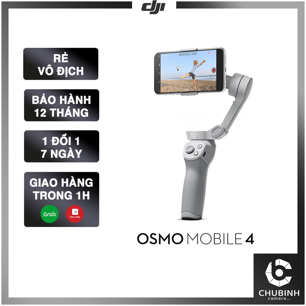 Tay cầm chống rung | Gimbal DJI Osmo Mobile 4 ( OM4 ) | Bảo Hành 12 Tháng