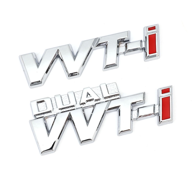 Tem Dán Trang Trí Xe Hơi TOYOTA Dual VVT-i VVTI Camry COROLLA YARiS Rav4 Ralink REIZ CROWN PRIUS REIZ Auris Avensis