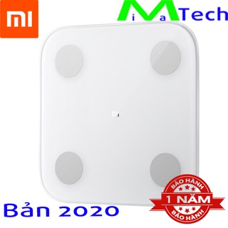 Cân Điện Tử Thông Minh Xiaomi Body Fat 2 (Mi Body Composition Scale 2) có Tiếng Việt 2020 Phân Tích 13 Chỉ Số Sơ Thể