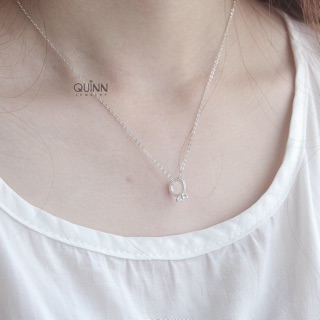 Dây chuyền nhẫn đính đá