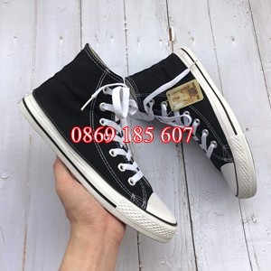 Giày CV Chuck 2 (II) Đen Trắng Cao Cổ