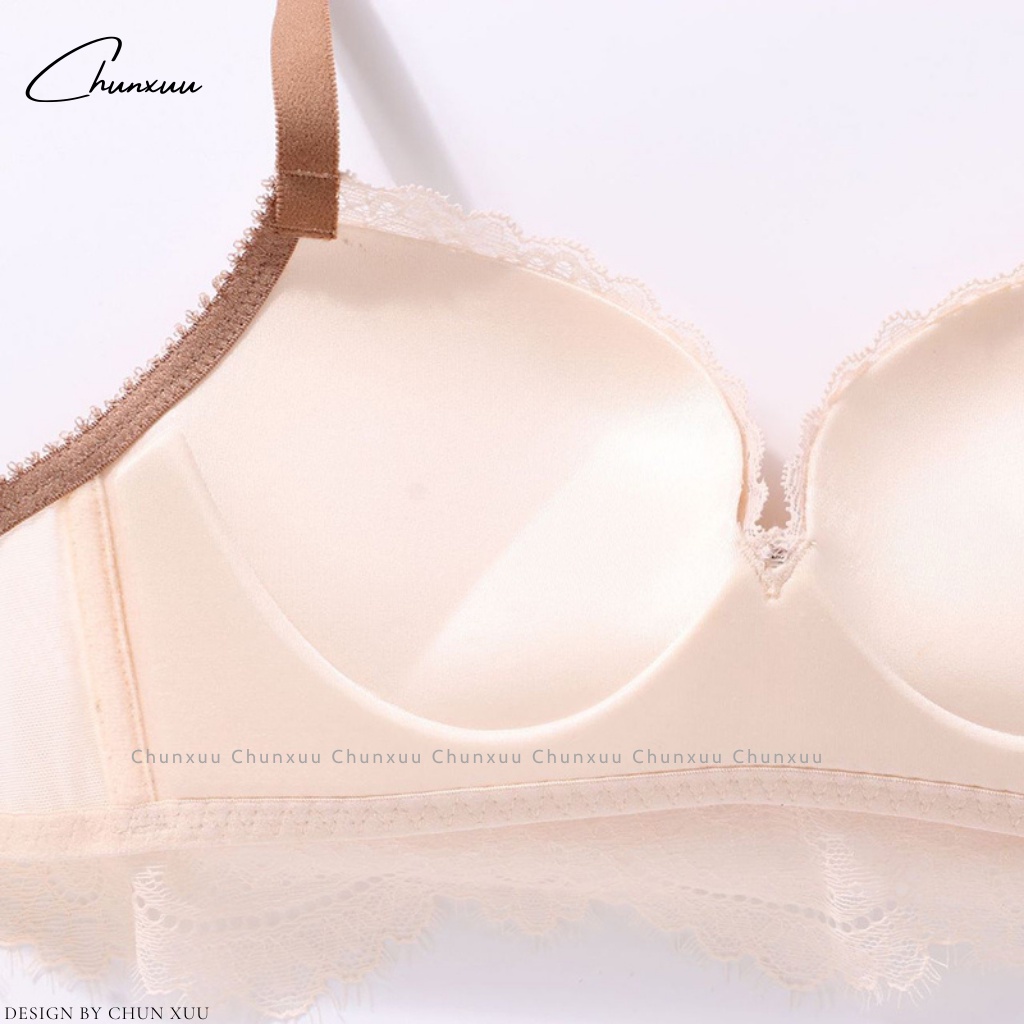 Áo lót nữ ren hoa mềm mại ChunXuu, thiết kế không gọng đệm vừa thoáng khí - AV31