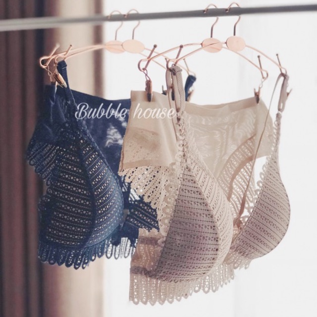 SL9 - set bralette ren không gọng đệm mỏng nhẹ