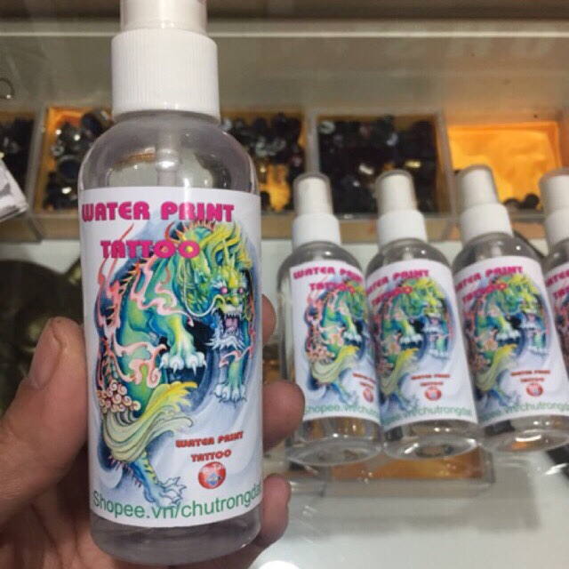 Nước in hình giấy phô tô của hình xăm