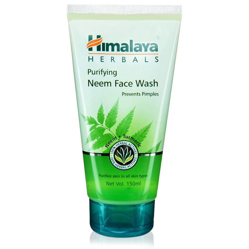 Sữa rửa mặt giảm mụn mờ thâm và sạch dầu thừa Himalaya Purifying Neem Face Wash 150ml