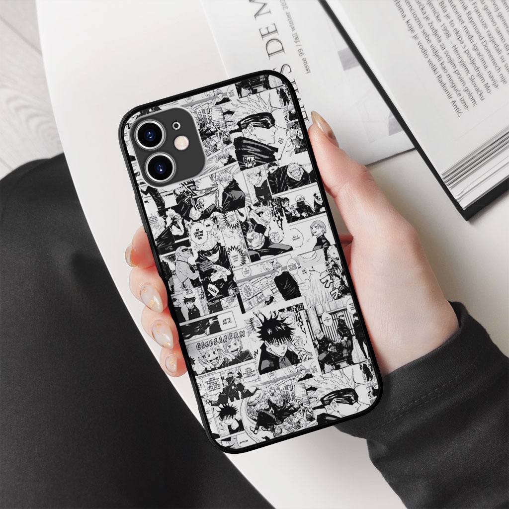 Ốp Lưng Jujutsu kaisen manga  collage iphone case  Cho Apple 12promax 11pro Xr I8 I7Plus 12 Mini PAP20211051