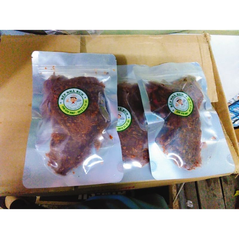 Heo khô vị bò miếng 100g ( Bếp nhà Bun) | BigBuy360 - bigbuy360.vn