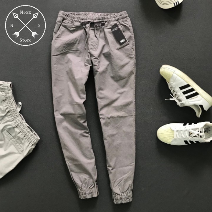 [Mã MABRO220 hoàn 15% đơn 99K tối đa 50K xu] Quần Jogger Kaki Nam Nữ Vải Kaki Xịn Big Size NS02 | BigBuy360 - bigbuy360.vn