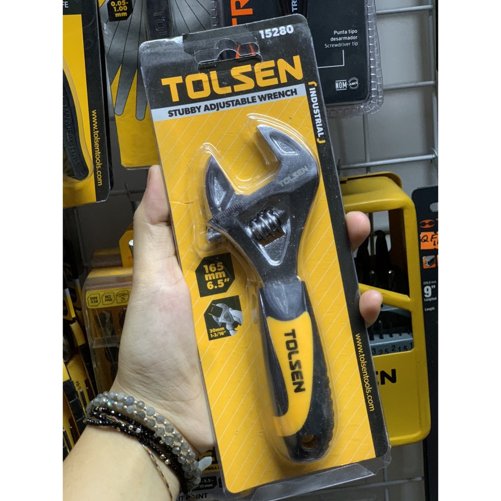 Mỏ lết Tolsen mini 15280