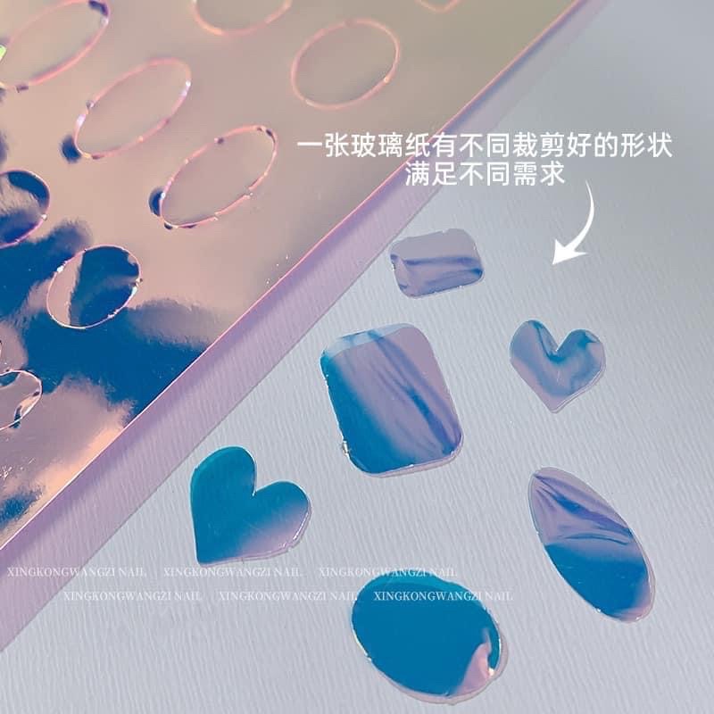 Giấy bóng kính ẩn gel