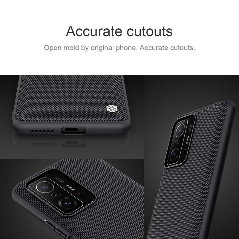 Ốp Điện Thoại PC Cứng + TPU Mềm Nillkin Cho Xiaomi Mi 11T Pro