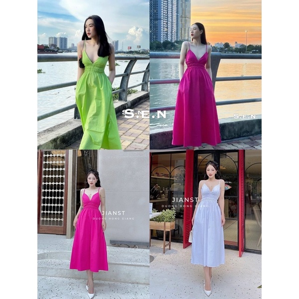 Váy 2s thô chun ngực
