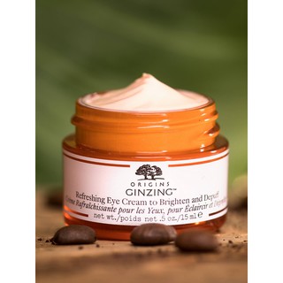 [ Fullsize 15ml ] Kem dưỡng mắt giam thâm quầng Origins GinZing™ Refreshing Eye Cream to Brighten and De-puf