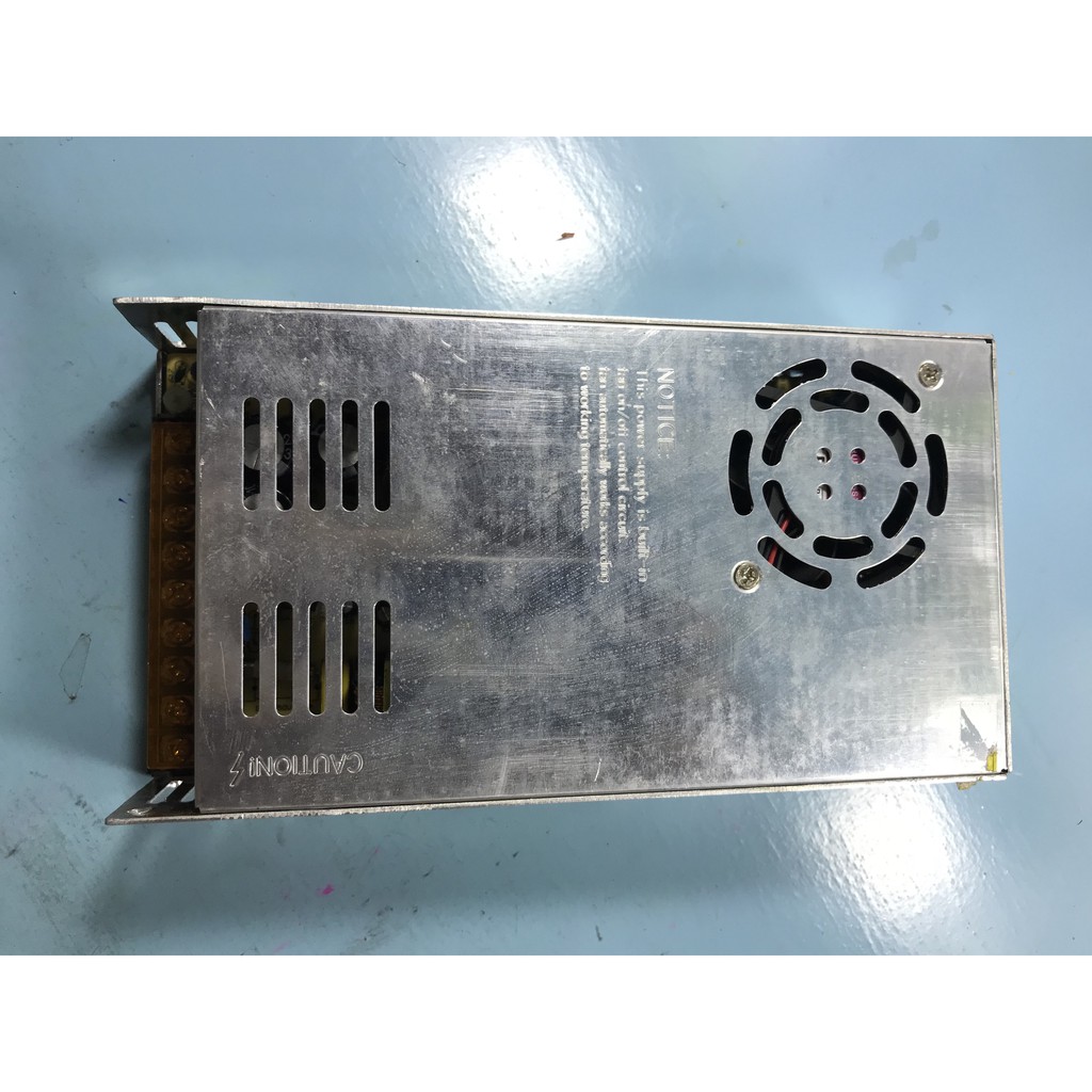 Nguồn tổ ong 24V 20A 480W (quạt) Cũ