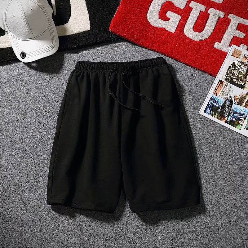 Summer fashion solid color sports shorts for men short