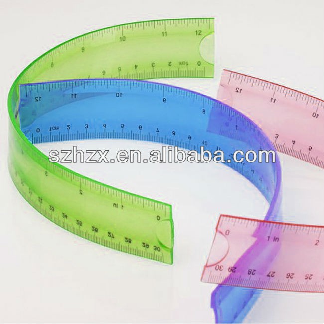 24 thước kẻ dẻo flexible ruler 30cm ( 1 hộp )