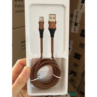 Cáp sạc SENDEM M12/M12S - dây dù dài 2m, cáp cao cấp cho iphone/android