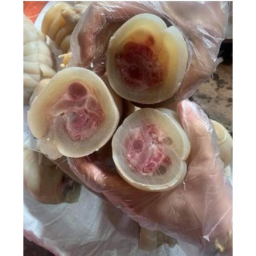 chân bò rút xương luộc chín gói 1kg (vó bò)