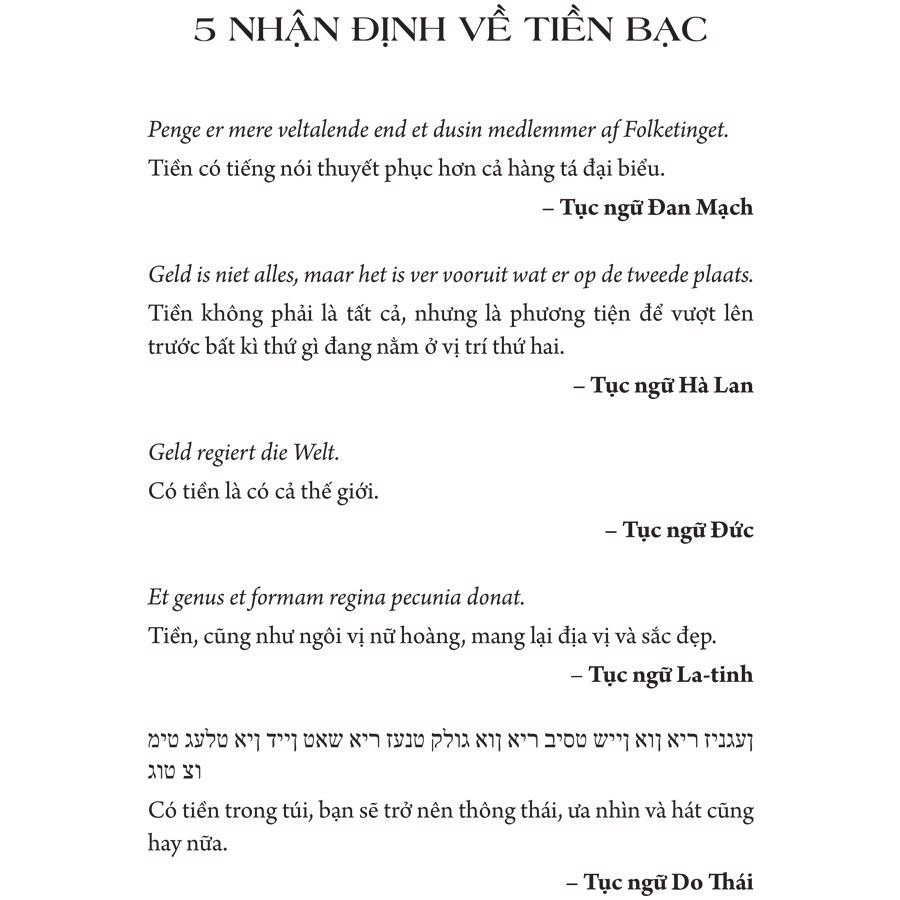 Sách: Sống Sang Với Chiếc Ví Mỏng